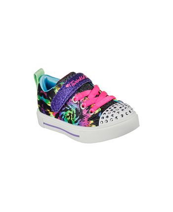 Skechers Toddler Girls Twinkle Toes Twinkle Sparks Stormy