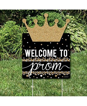 Big Dot of Happiness Prom - Party Decorations - Prom Night Welcome Yard ...