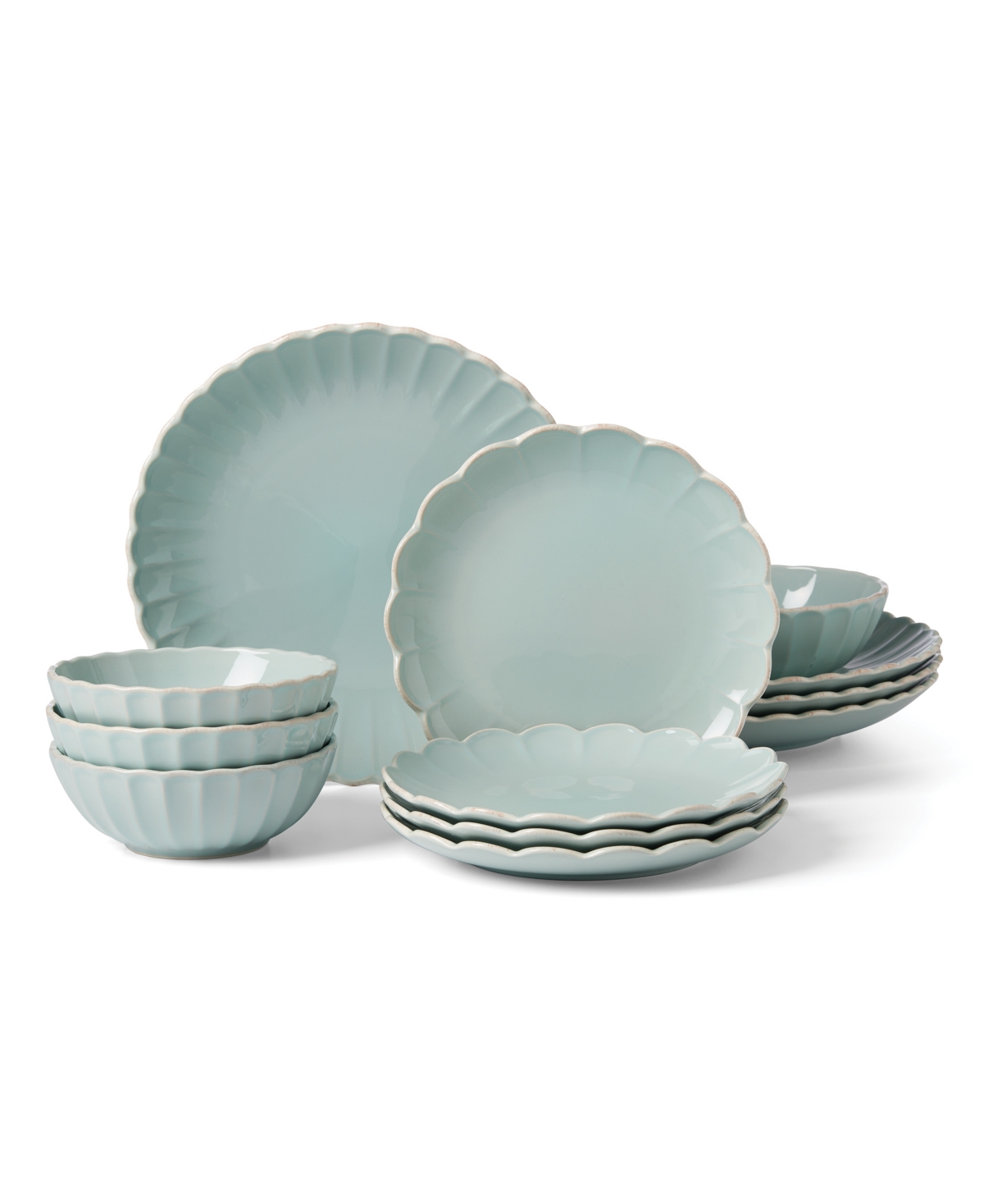 Lenox French Perle Groove Pc. Dinnerware Set, Service for 4