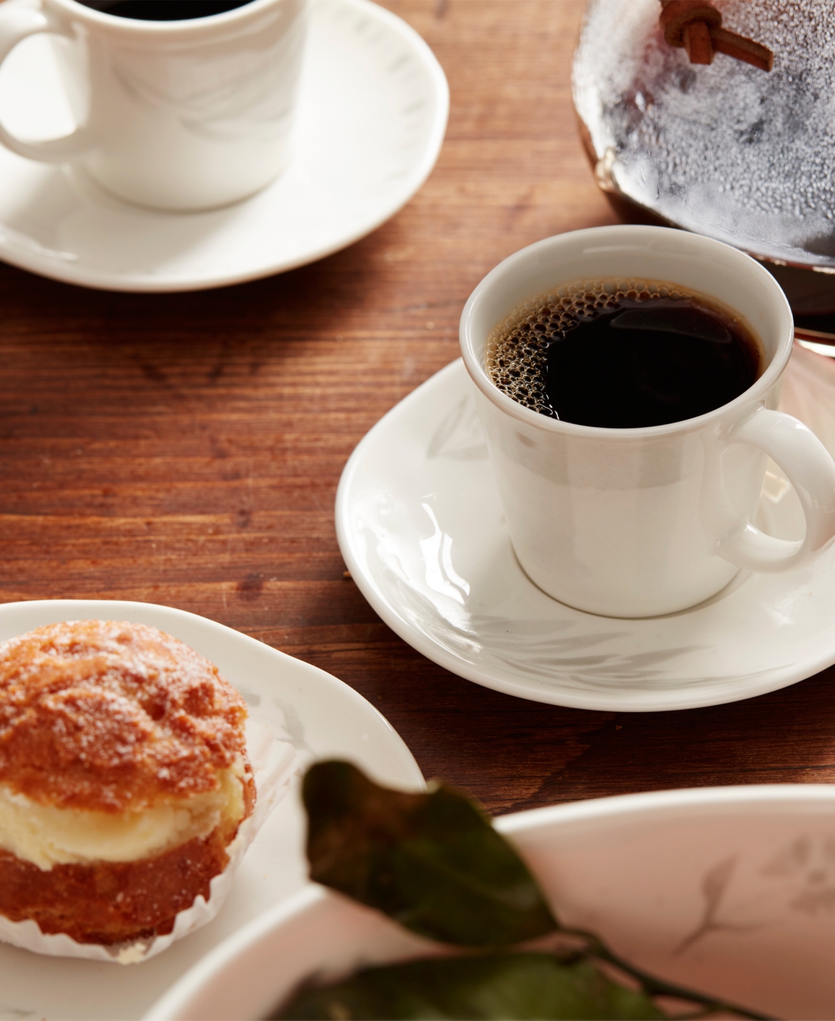 Lenox Oysterware 8 Piece Espresso and Saucer Set, Service for 4