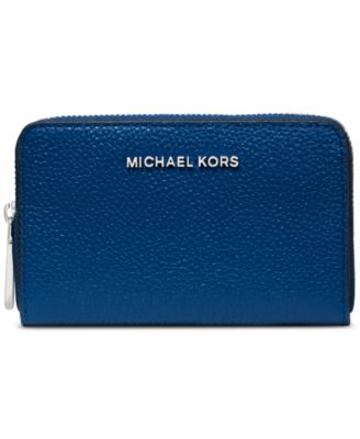 michael kors blue wallet