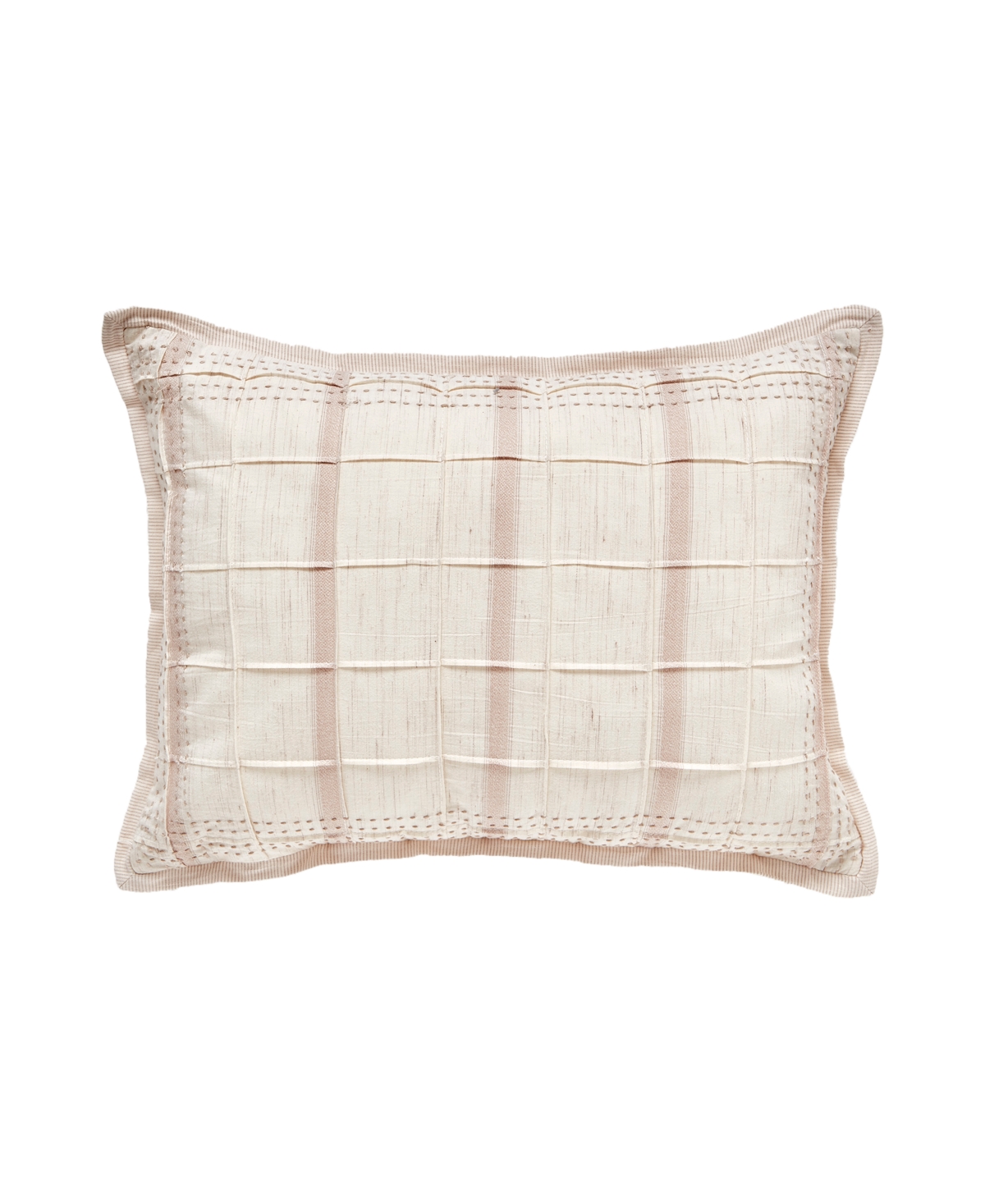 Splendid Elliot Decorative Cotton Pillow, 12" X 16" Bedding In Sugar