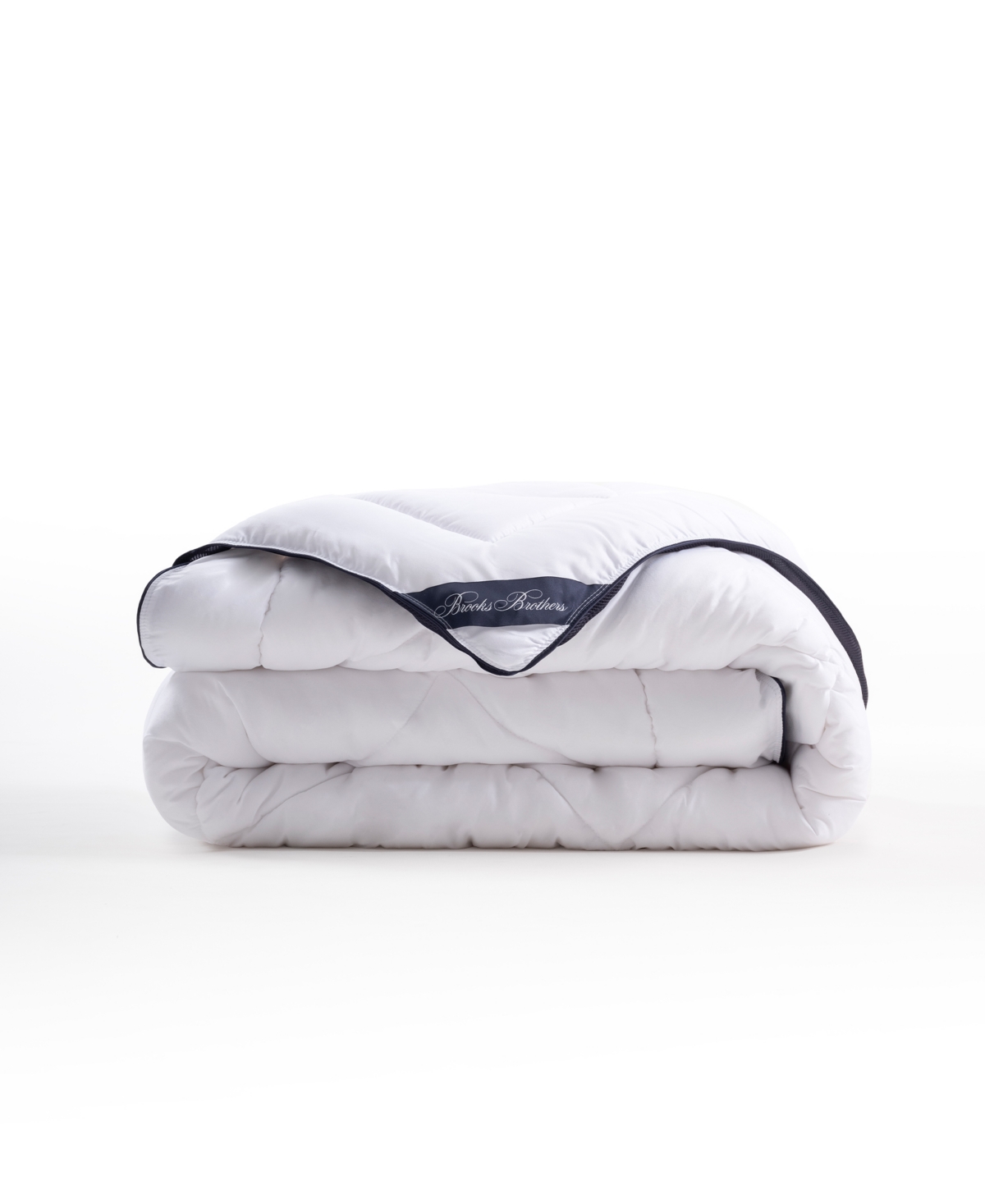 Brooks Brothers Climate 100% Microgel Comforter, King In White