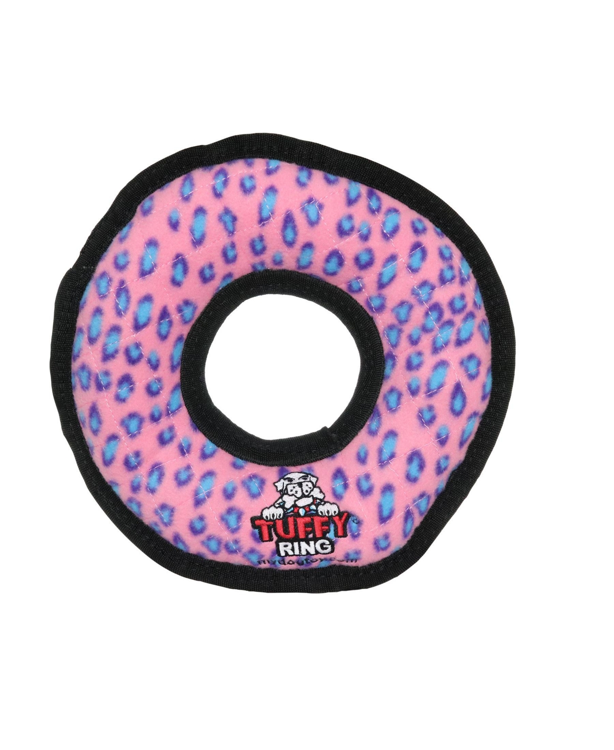 Ultimate Ring Pink Leopard, Dog Toy - Pink