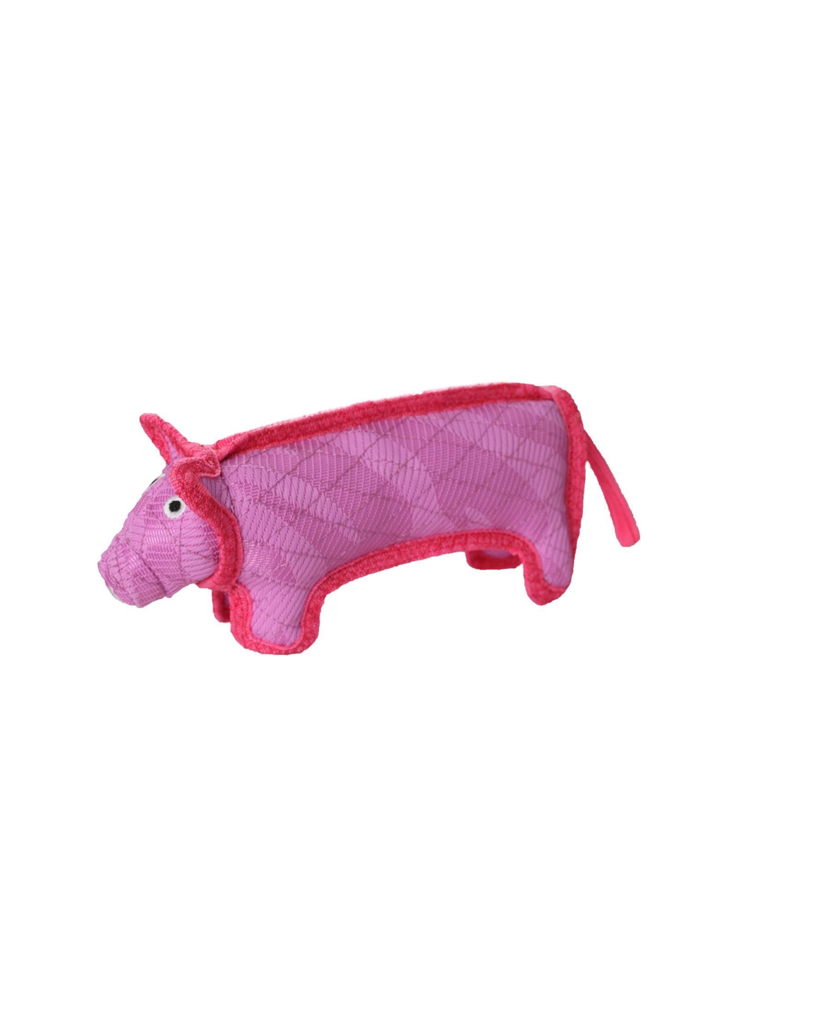 Pig Tiger Pink-Pink, Dog Toy - Bright Pink