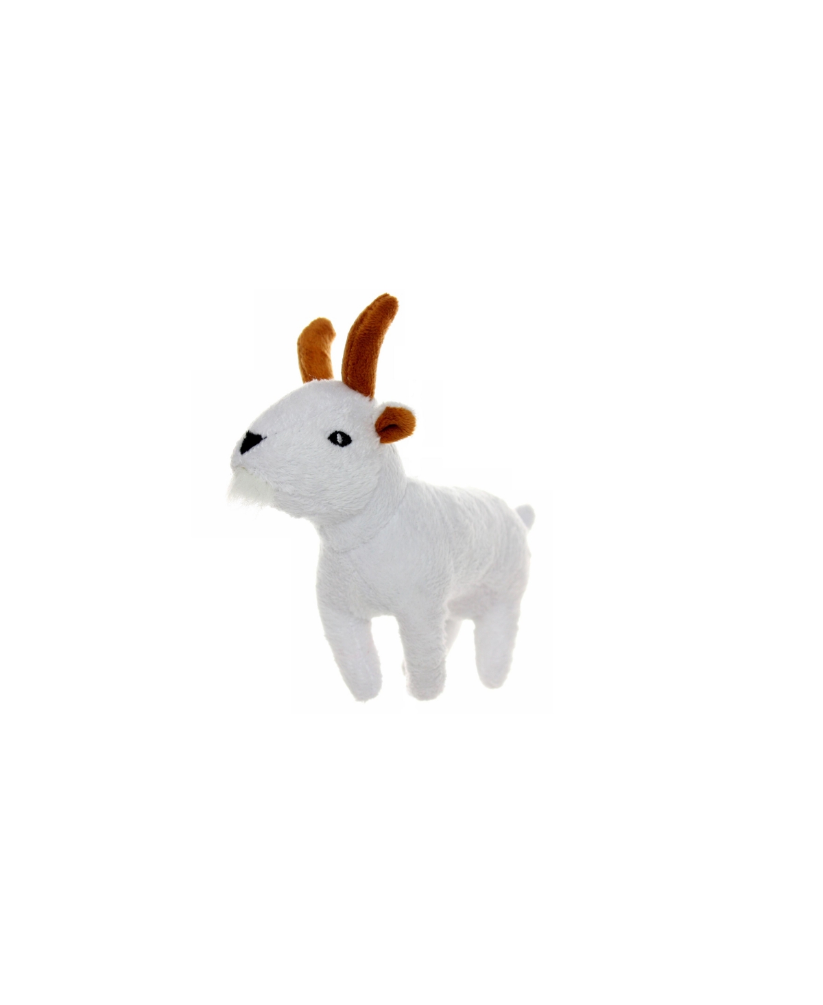 Jr Farm Goat, Dog Toy - White