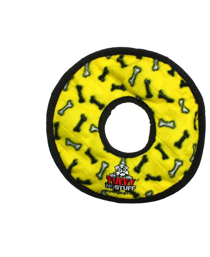 Tuffy No Stuff Ultimate Ring Yellow Bone, Dog Toy Macy's