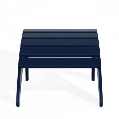All-Weather Outdoor Patio Poly Adirondack Ottoman Footrest