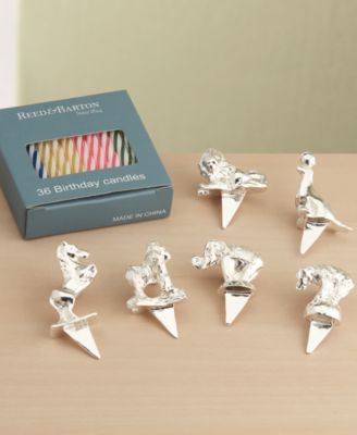 Let's Celebrate Circus Animals Candle Set, 6 Pieces