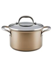 Ayesha Curry Anolon Nouvelle Hard-Anodized Copper 11 Piece Cookware Set -  Macy's