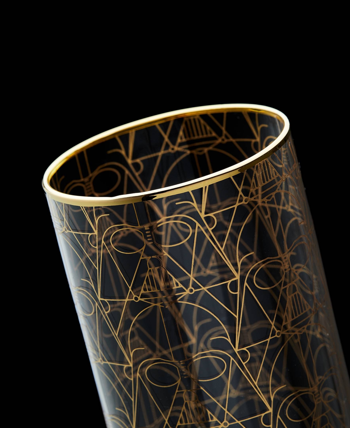 JoyJolt Star Wars Limited Edition Deco Collection Tall Glasses, Set of 4