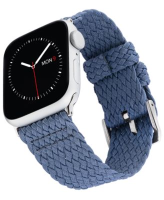 Blue Woven Perlon Band designed for Apple Watch&reg; 42mm (Series 10) & 38/40/41mm