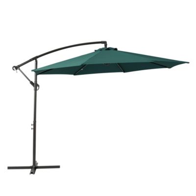 10 Ft Outdoor Patio Cantilever Offset Umbrella