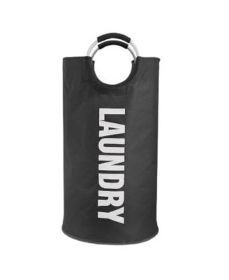 Heavy Duty Collapsible Laundry Basket with Handles (82L Large)