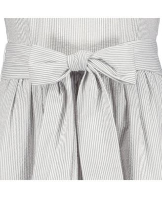 Women's A-Line Dress with Sash