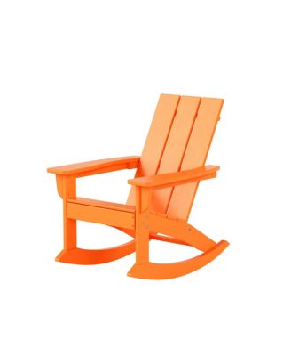 Modern Adirondack Outdoor Rocking Chair