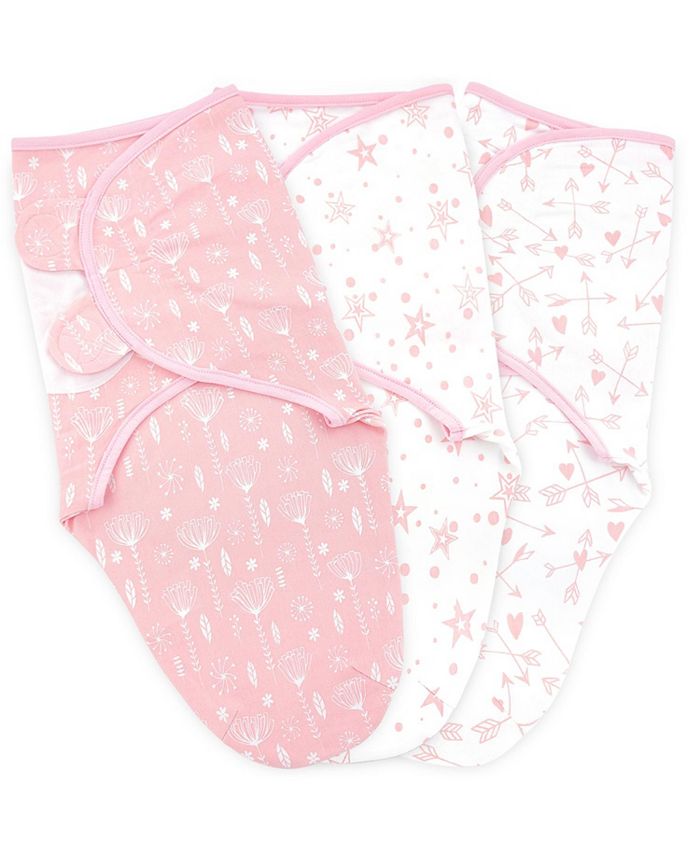 Bublo Baby Baby Swaddle Blanket Boy Girl, 3 Pack Large Size Newborn