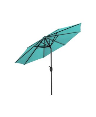 9 Ft Outdoor Patio Market Umbrella with Tilt and Crank