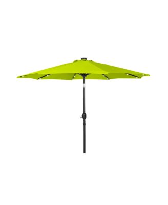 9 ft. Patio Solar Power LED lights Market Umbrella