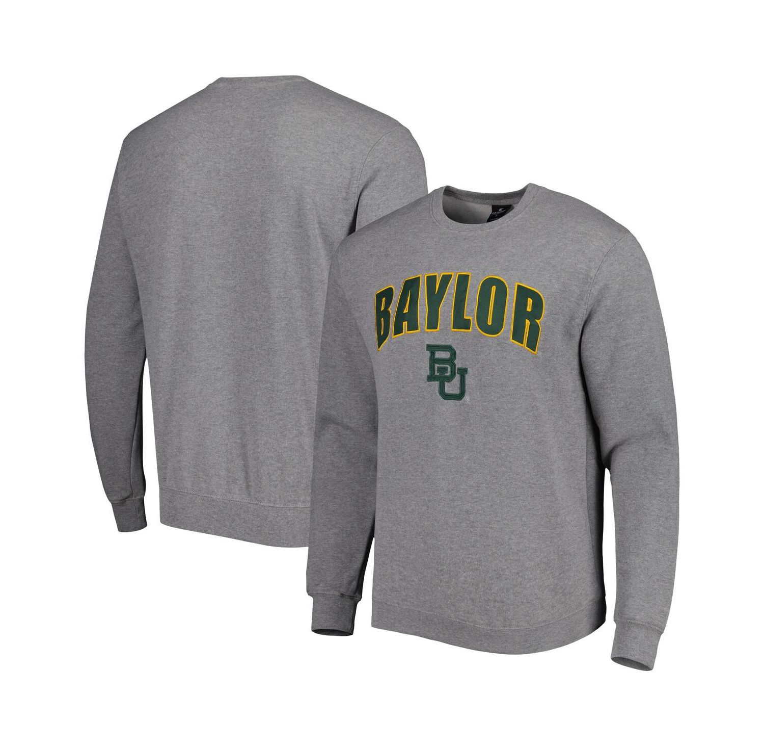 Men's Baylor Bears Arch & Logo Pullover Sweatshirt