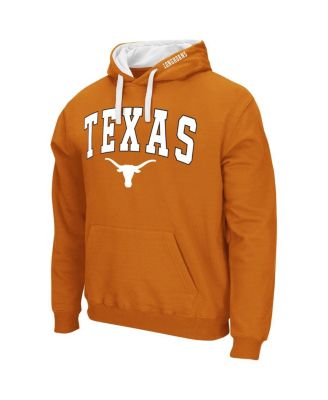 Men's Texas Orange Texas Longhorns Big & Tall Arch & Logo 2.0 Pullover Hoodie