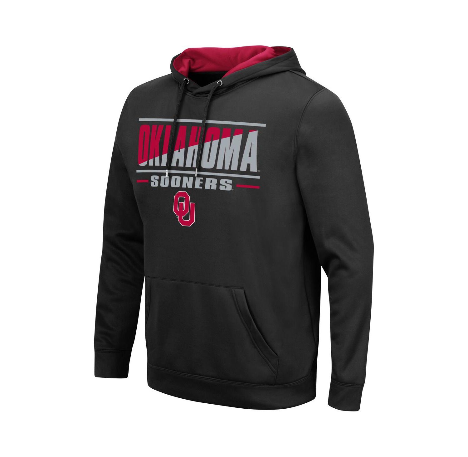 Men's Oklahoma Sooners Slash Stack 2.0 Pullover Hoodie