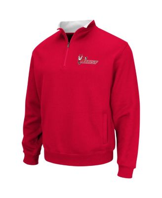Men's Red Marist Red Foxes Tortugas Quarter-Zip Sweatshirt
