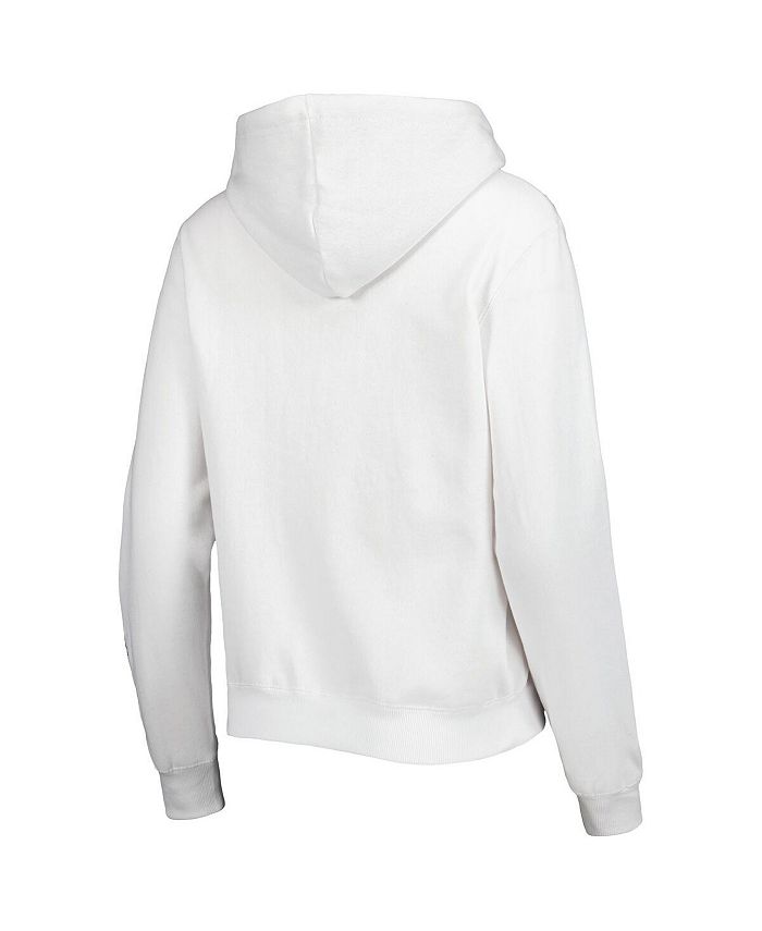 Colosseum Women's White Texas Longhorns Arch & Logo Pullover Hoodie ...