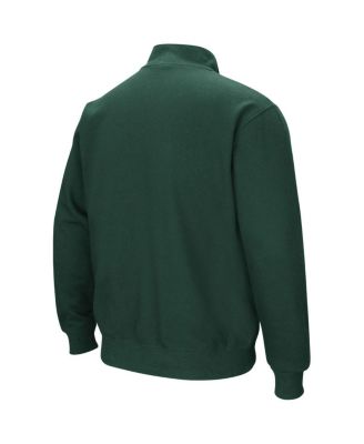 Men's Green Baylor Bears Tortugas Quarter-Zip Sweatshirt