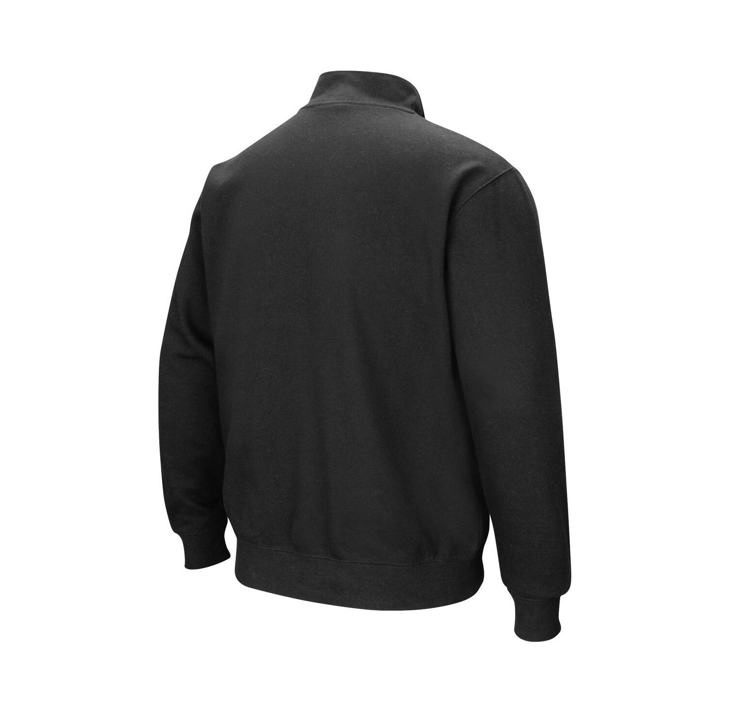 Men's Black Coastal Carolina Chanticleers Tortugas Quarter-Zip Sweatshirt