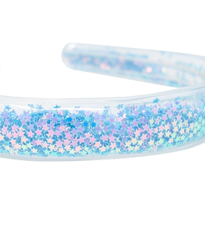 Tiny Treats Blue Confetti Star Headband for Girls Macy's