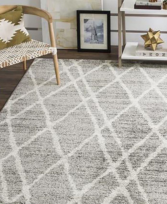 Safavieh Adirondack 128 Ivory and Silver 11' x 15' Area Rug - Macy's
