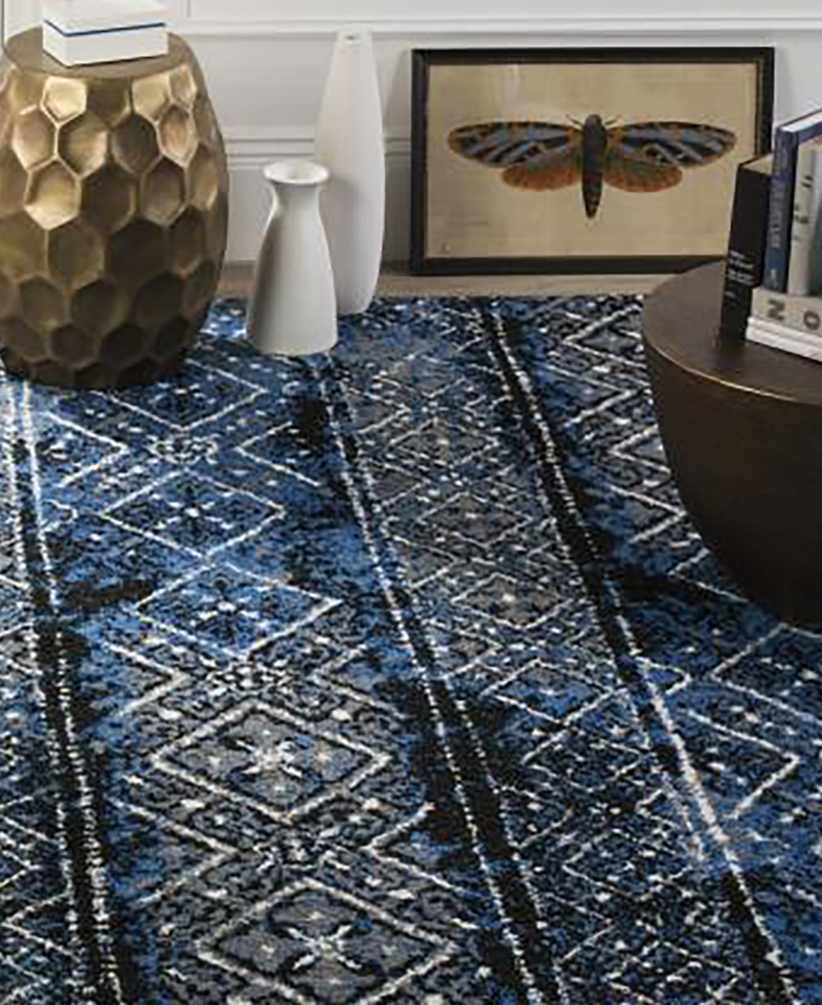 Safavieh Adirondack 111and Black x Area Rug - Silver