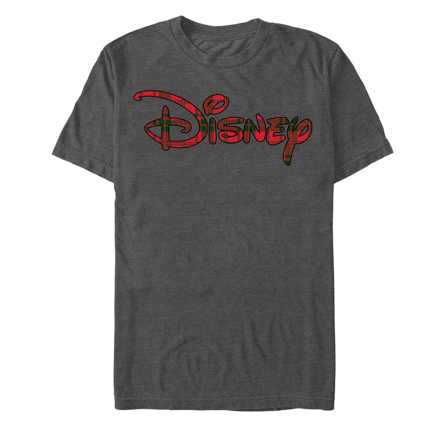 Men's Disney Holiday Logo Short Sleeves T-shirt