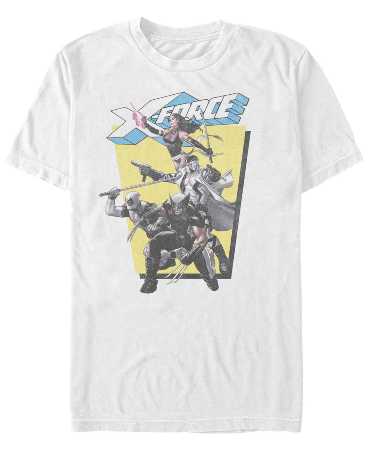 Fifth Sun Men's X-force Group Short Sleeve T-shirt In White