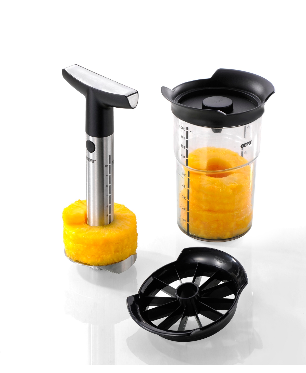 Gefu Pineapplie Slicer Plus With Container
