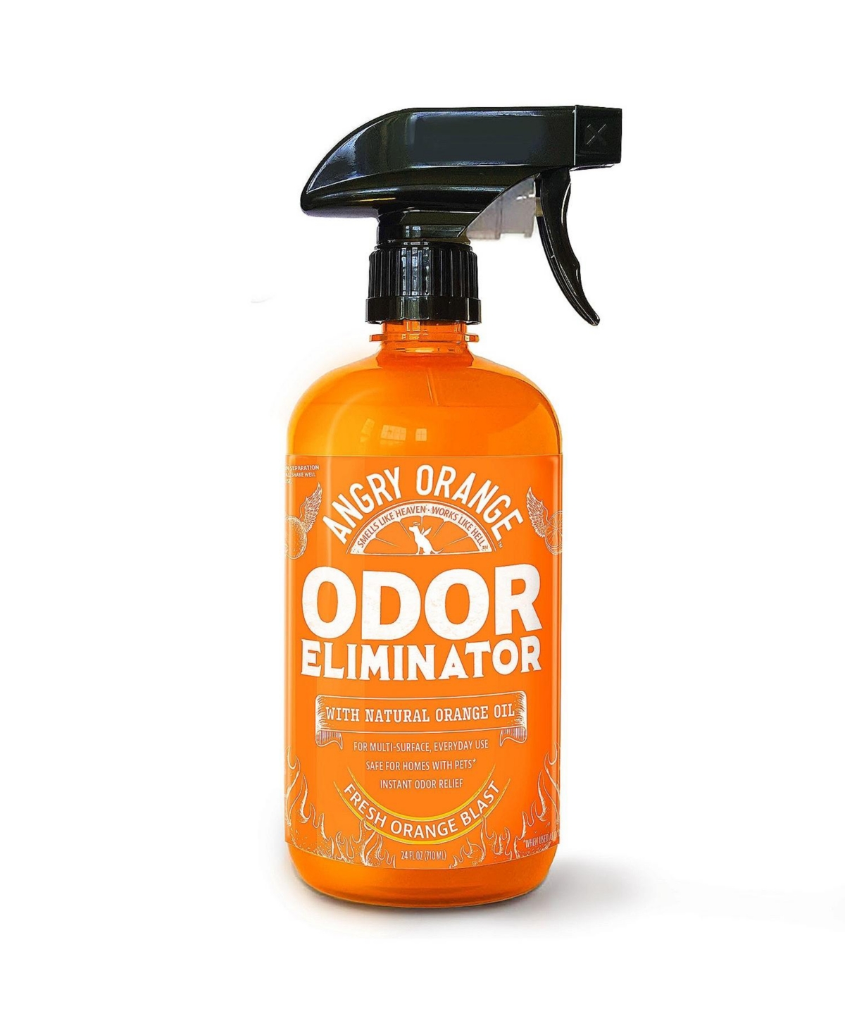 24 oz Ready-to-Use Citrus Pet Odor Eliminator Pet Spray - Urine Remover and Carpet Deodorizer for Dogs and Cats - Orange