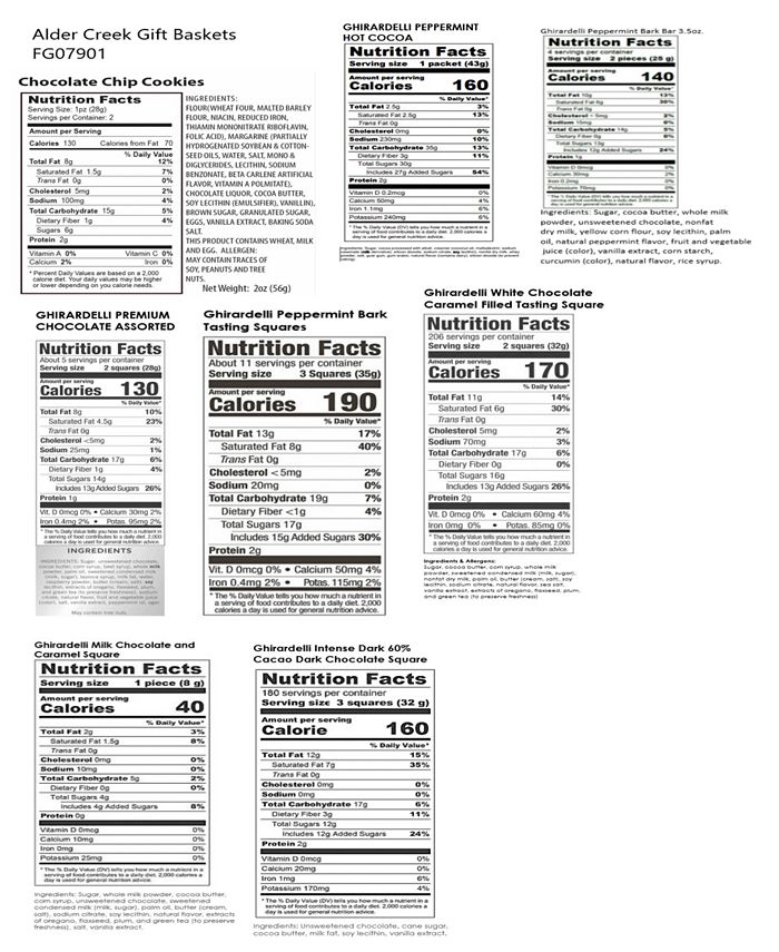 Alder Creek Gift Baskets Ghirardelli Merry Celebrations Macy's