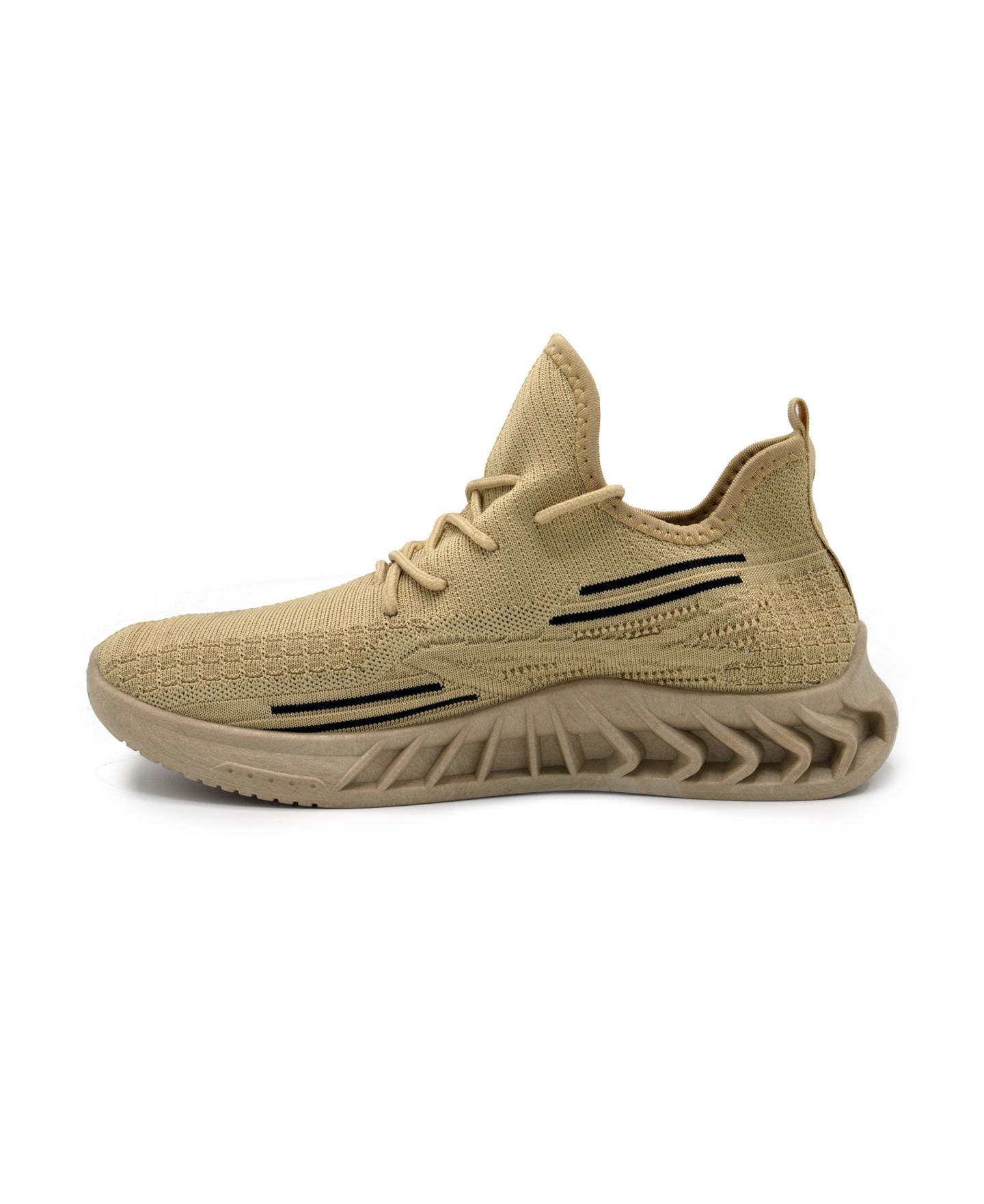 Мужские кроссовки Akademiks Fit 2.0 Knit Jogger, цвет: Бежевый — фото 6