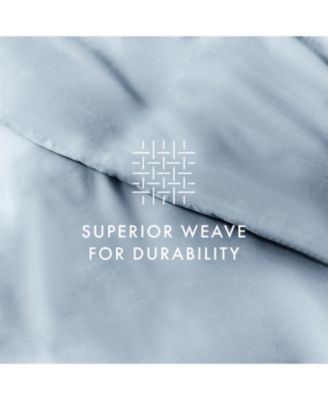 Double Brushed Solid Duvet Cover Set, Full/Queen