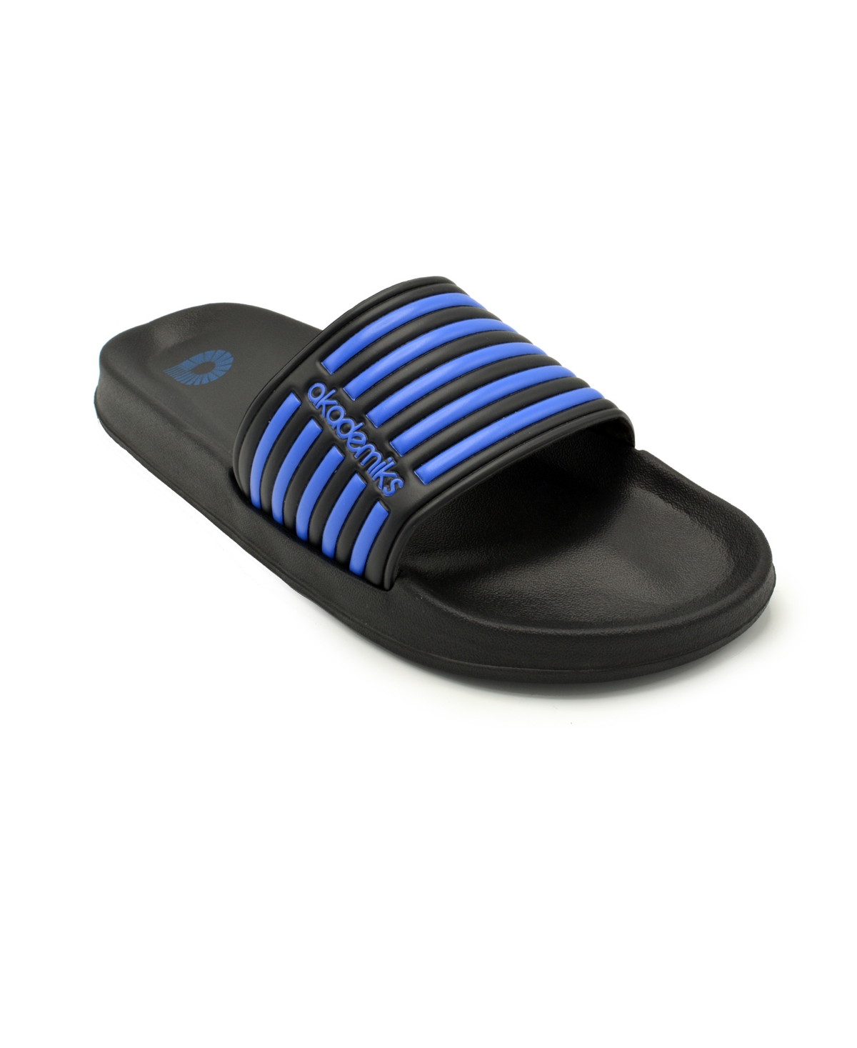 Akademiks Men's Flip 1.0 Slip-on Slides Men's Shoes In Royal
