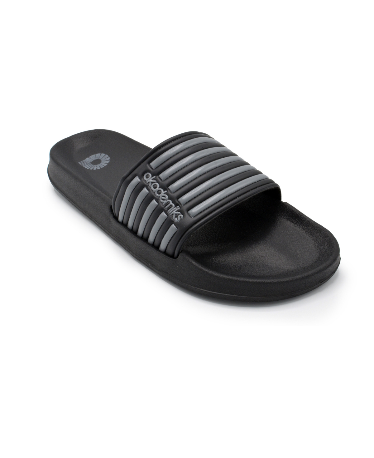 Akademiks Men's Flip 1.0 Slip-on Slides Men's Shoes In Gray