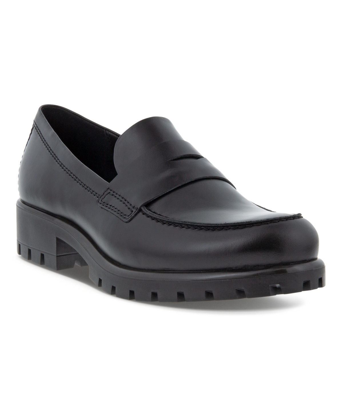Ecco Modtray Penny Loafer In Black | ModeSens
