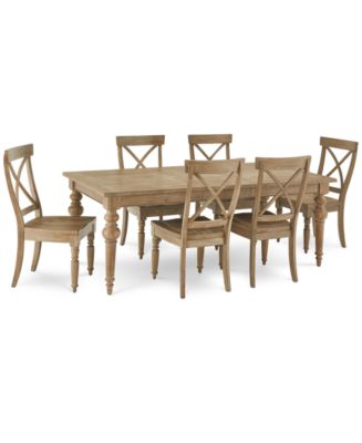 Furniture Sonora 7-pc. Dining Set (rectangular Expandable Table + 6 X 