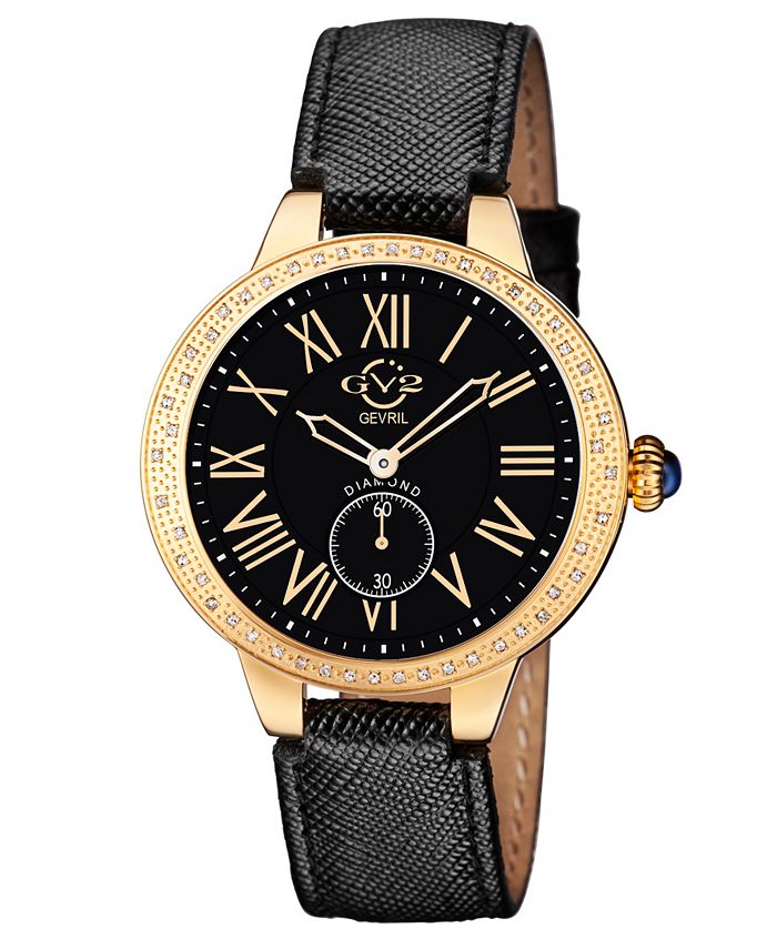 Gevril women's astor diamond quartz watch 40mm online