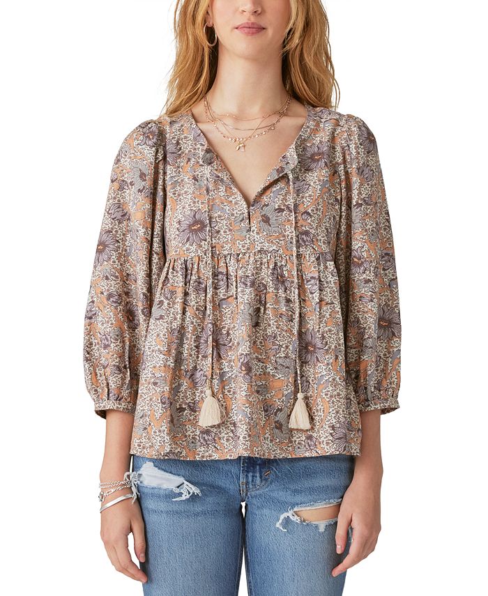 Macy's bohemian tops store