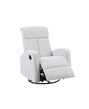 Concord baby charleston hotsell fabric swivel glider recliner