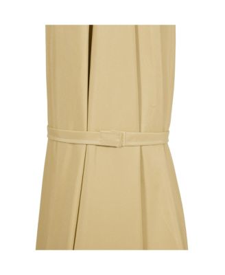 10 Ft Outdoor Patio Solar LED Cantilever Umbrella