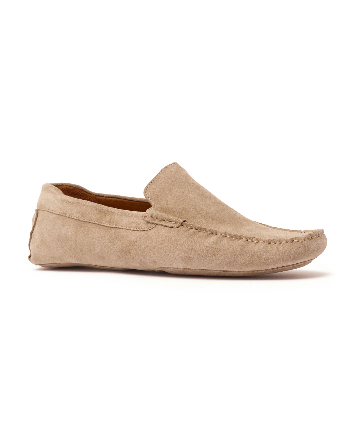 Anthony Veer Men's William House All Suede For Home Loafers In Cappuccino