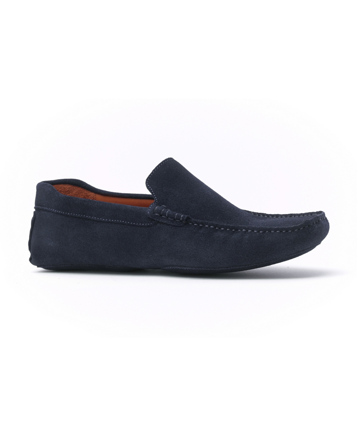 Shop Anthony Veer Men's William House All Suede For Home Loafers In Ocean Blue